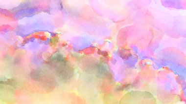 Modern fırça darbeleri. Poster, duvar sanatı, afiş, kart, kitap kapağı veya ambalaj için rahatlatıcı kompozisyonun yumuşak renkli çizimi. Pastel renklerle suluboya.