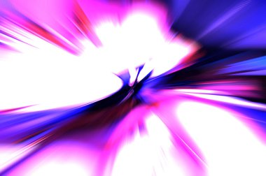 Hızlı yüksek hız bulanıklaştırma arkaplanı. Işık teknolojisi soyut duvar kağıdı. Renkli ışık enerjisi parlamaları. Çarpık grafik hareket arkaplanı. Dinamik patlama flaşı. İvme etkisi.