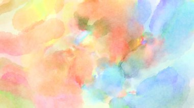 Modern fırça darbeleri. Poster, duvar sanatı, afiş, kart, kitap kapağı veya ambalaj için rahatlatıcı kompozisyonun yumuşak renkli çizimi. Pastel renklerle suluboya.