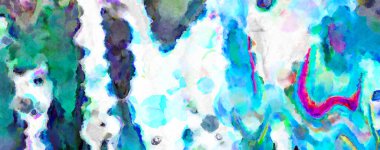 Modern fırça darbeleri. Poster, duvar sanatı, afiş, kart, kitap kapağı veya ambalaj için rahatlatıcı kompozisyonun yumuşak renkli çizimi. Pastel renklerle suluboya.