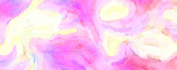 Modern Brush Strokes Painting Soft Color Painted Illustration Soothing Composition — Stock Photo, Image