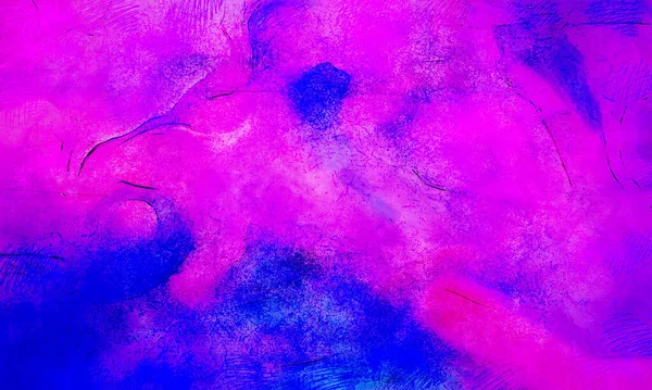 Грандиозный Чернильный Набросок Живописи Дикий Абстрактный Иллюстрационный Фон Творческие Красочные — стоковое фото