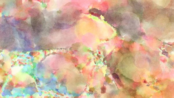 Modern fırça darbeleri. Poster, duvar sanatı, afiş, kart, kitap kapağı veya ambalaj için rahatlatıcı kompozisyonun yumuşak renkli çizimi. Pastel renklerle suluboya.