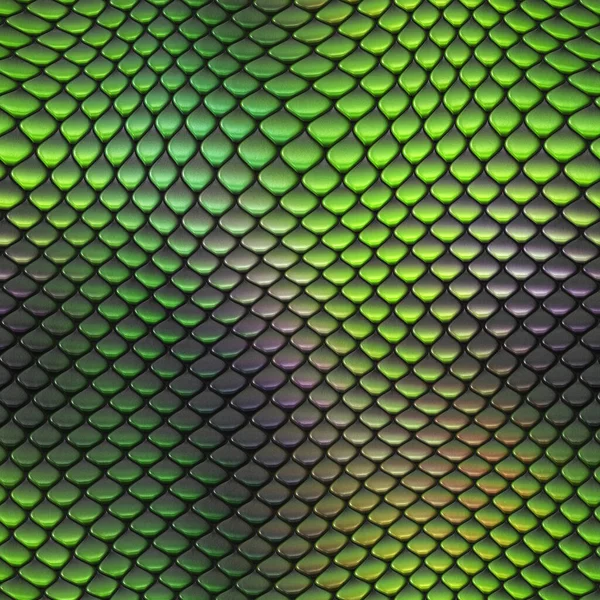 Padrão Escalas Fantasia Sem Costura Textura Reptiliana Telha Colorida Vibrante — Fotografia de Stock