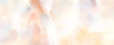 Modern fırça darbeleri. Poster, duvar sanatı, afiş, kart, kitap kapağı veya ambalaj için rahatlatıcı kompozisyonun yumuşak renkli çizimi. Pastel renklerle suluboya.