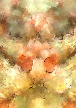 Tuval üzerinde etkileyici fırçalanmış resim. Soyut doku. 2D çizim. Geniş fırça darbeleri. Modern dijital sanat. Çağdaş fırça. Modern ifade. Popüler biçim boyanmış resim.