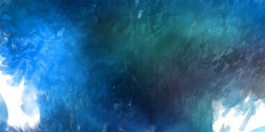 Vahşi ve büyük fırça darbeleri. Beyaz arka planda fırçalanmış soyut resim. Fırça darbesi ile boyanmış. Boya darbeleri. 2B Görüntü.