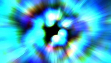 Parlak, canlı ve renkli duvar kağıtları. Parlayan parçacıkları ve çizgileri olan ışık patlaması yıldızı. Güzel soyut ışın arkaplanı.