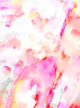 Modern fırça darbeleri. Poster, duvar sanatı, afiş, kart, kitap kapağı veya ambalaj için rahatlatıcı kompozisyonun yumuşak renkli çizimi. Pastel renklerle suluboya.