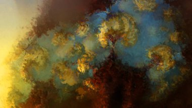 Tuval üzerinde etkileyici fırçalanmış resim. Soyut doku. 2D çizim. Geniş fırça darbeleri. Modern dijital sanat. Çağdaş fırça. Modern ifade. Popüler biçim boyanmış resim.