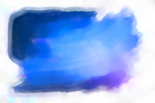 Quadro Aquarela Colorido Abstrato Isolado Fundo Branco Pintura Arte Digital — Fotografia de Stock