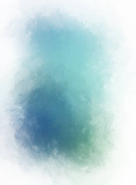 Vahşi ve büyük fırça darbeleri. Beyaz arka planda fırçalanmış soyut resim. Fırça darbesi ile boyanmış. Boya darbeleri. 2B Görüntü.