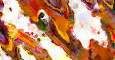 Modern fırça darbeleri. Poster, duvar sanatı, afiş, kart, kitap kapağı veya ambalaj için rahatlatıcı kompozisyonun yumuşak renkli çizimi. Pastel renklerle suluboya.