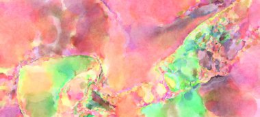 Modern fırça darbeleri. Poster, duvar sanatı, afiş, kart, kitap kapağı veya ambalaj için rahatlatıcı kompozisyonun yumuşak renkli çizimi. Pastel renklerle suluboya.