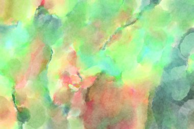 Modern fırça darbeleri. Poster, duvar sanatı, afiş, kart, kitap kapağı veya ambalaj için rahatlatıcı kompozisyonun yumuşak renkli çizimi. Pastel renklerle suluboya.