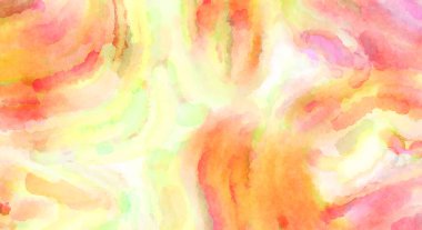 Modern fırça darbeleri. Poster, duvar sanatı, afiş, kart, kitap kapağı veya ambalaj için rahatlatıcı kompozisyonun yumuşak renkli çizimi. Pastel renklerle suluboya.