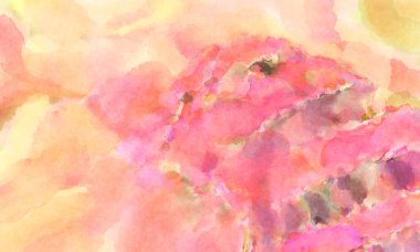 Modern fırça darbeleri. Poster, duvar sanatı, afiş, kart, kitap kapağı veya ambalaj için rahatlatıcı kompozisyonun yumuşak renkli çizimi. Pastel renklerle suluboya.