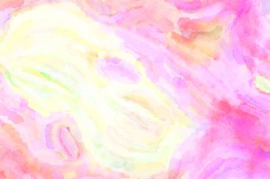 Modern fırça darbeleri. Poster, duvar sanatı, afiş, kart, kitap kapağı veya ambalaj için rahatlatıcı kompozisyonun yumuşak renkli çizimi. Pastel renklerle suluboya.