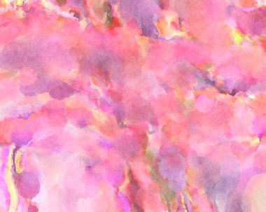 Modern fırça darbeleri. Poster, duvar sanatı, afiş, kart, kitap kapağı veya ambalaj için rahatlatıcı kompozisyonun yumuşak renkli çizimi. Pastel renklerle suluboya.