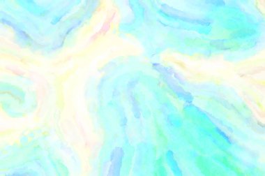 Modern fırça darbeleri. Poster, duvar sanatı, afiş, kart, kitap kapağı veya ambalaj için rahatlatıcı kompozisyonun yumuşak renkli çizimi. Pastel renklerle suluboya.