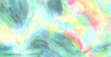 Modern fırça darbeleri. Poster, duvar sanatı, afiş, kart, kitap kapağı veya ambalaj için rahatlatıcı kompozisyonun yumuşak renkli çizimi. Pastel renklerle suluboya.