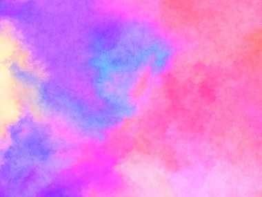 Modern fırça darbeleri. Poster, duvar sanatı, afiş, kart, kitap kapağı veya ambalaj için rahatlatıcı kompozisyonun yumuşak renkli çizimi. Pastel renklerle suluboya.