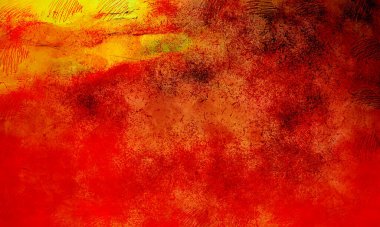 Boya üzerine ekşi mürekkep çizimi. Vahşi soyut illüstrasyon arka planı. Yaratıcı renkli duvar kağıdı. Aşırı kasvetli duvar kapağı. Kaotik resim.