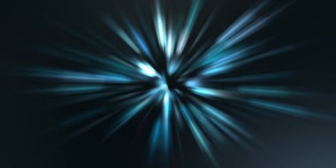 Parlak, canlı ve renkli duvar kağıtları. Parlayan parçacıkları ve çizgileri olan ışık patlaması yıldızı. Güzel soyut ışın arkaplanı.