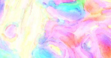 Modern fırça darbeleri. Poster, duvar sanatı, afiş, kart, kitap kapağı veya ambalaj için rahatlatıcı kompozisyonun yumuşak renkli çizimi. Pastel renklerle suluboya.