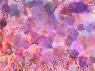 Modern fırça darbeleri. Poster, duvar sanatı, afiş, kart, kitap kapağı veya ambalaj için rahatlatıcı kompozisyonun yumuşak renkli çizimi. Pastel renklerle suluboya.