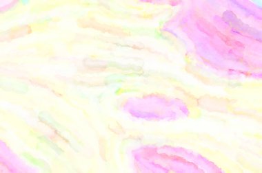 Modern fırça darbeleri. Poster, duvar sanatı, afiş, kart, kitap kapağı veya ambalaj için rahatlatıcı kompozisyonun yumuşak renkli çizimi. Pastel renklerle suluboya.