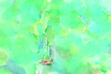 Modern fırça darbeleri. Poster, duvar sanatı, afiş, kart, kitap kapağı veya ambalaj için rahatlatıcı kompozisyonun yumuşak renkli çizimi. Pastel renklerle suluboya.