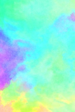 Modern fırça darbeleri. Poster, duvar sanatı, afiş, kart, kitap kapağı veya ambalaj için rahatlatıcı kompozisyonun yumuşak renkli çizimi. Pastel renklerle suluboya.