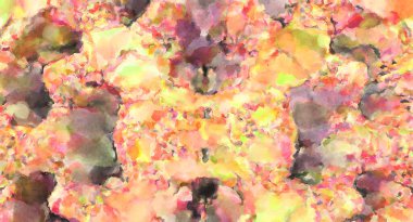 Modern fırça darbeleri. Poster, duvar sanatı, afiş, kart, kitap kapağı veya ambalaj için rahatlatıcı kompozisyonun yumuşak renkli çizimi. Pastel renklerle suluboya.