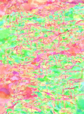 Modern fırça darbeleri. Poster, duvar sanatı, afiş, kart, kitap kapağı veya ambalaj için rahatlatıcı kompozisyonun yumuşak renkli çizimi. Pastel renklerle suluboya.