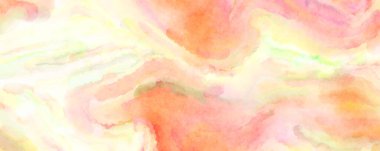 Modern fırça darbeleri. Poster, duvar sanatı, afiş, kart, kitap kapağı veya ambalaj için rahatlatıcı kompozisyonun yumuşak renkli çizimi. Pastel renklerle suluboya.