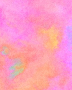 Modern fırça darbeleri. Poster, duvar sanatı, afiş, kart, kitap kapağı veya ambalaj için rahatlatıcı kompozisyonun yumuşak renkli çizimi. Pastel renklerle suluboya.