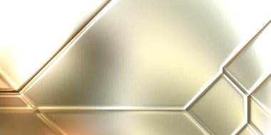 Üç boyutlu metalik panel dokusu. Renkli, parlak, soyut duvar kağıdı. Geometrik teknolojik parlak yansıtıcı arkaplan.