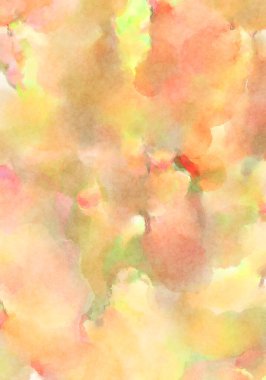 Modern fırça darbeleri. Poster, duvar sanatı, afiş, kart, kitap kapağı veya ambalaj için rahatlatıcı kompozisyonun yumuşak renkli çizimi. Pastel renklerle suluboya.