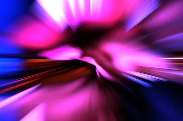 Snelle Hoge Snelheid Vervagen Zoom Achtergrond Licht Technologie Abstract Behang — Stockfoto