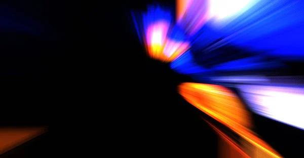 Fast High Speed Blur Zoom Background Light Technology Abstract Wallpaper — Stock Photo, Image