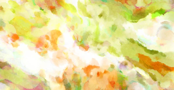 Modern Brush Strokes Painting Soft Color Painted Illustration Soothing Composition — Stock Photo, Image