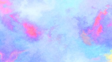 Modern fırça darbeleri. Poster, duvar sanatı, afiş, kart, kitap kapağı veya ambalaj için rahatlatıcı kompozisyonun yumuşak renkli çizimi. Pastel renklerle suluboya.