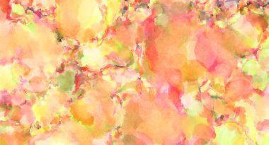 Modern fırça darbeleri. Poster, duvar sanatı, afiş, kart, kitap kapağı veya ambalaj için rahatlatıcı kompozisyonun yumuşak renkli çizimi. Pastel renklerle suluboya.