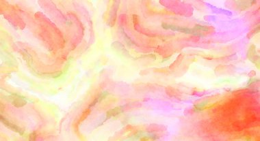 Modern fırça darbeleri. Poster, duvar sanatı, afiş, kart, kitap kapağı veya ambalaj için rahatlatıcı kompozisyonun yumuşak renkli çizimi. Pastel renklerle suluboya.