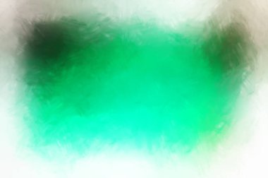 Vahşi ve büyük fırça darbeleri. Beyaz arka planda fırçalanmış soyut resim. Fırça darbesi ile boyanmış. Boya darbeleri. 2B Görüntü.