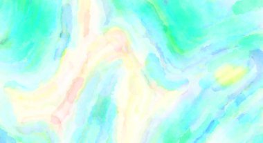 Modern fırça darbeleri. Poster, duvar sanatı, afiş, kart, kitap kapağı veya ambalaj için rahatlatıcı kompozisyonun yumuşak renkli çizimi. Pastel renklerle suluboya.