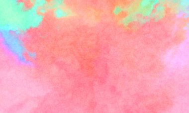 Modern fırça darbeleri. Poster, duvar sanatı, afiş, kart, kitap kapağı veya ambalaj için rahatlatıcı kompozisyonun yumuşak renkli çizimi. Pastel renklerle suluboya.