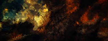 Tuval üzerinde etkileyici fırçalanmış resim. Soyut doku. 2D çizim. Geniş fırça darbeleri. Modern dijital sanat. Çağdaş fırça. Modern ifade. Popüler biçim boyanmış resim.