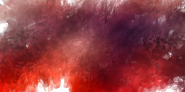 Vahşi ve büyük fırça darbeleri. Beyaz arka planda fırçalanmış soyut resim. Fırça darbesi ile boyanmış. Boya darbeleri. 2B Görüntü.